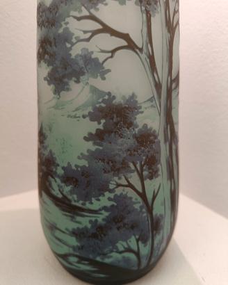 Vaso stile Émile Gallé