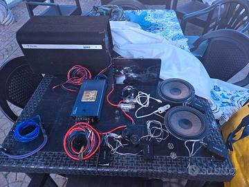 IMPIANTO STEREO COMPLETO