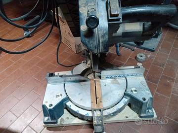 troncatrice Ryobi con piano superiore