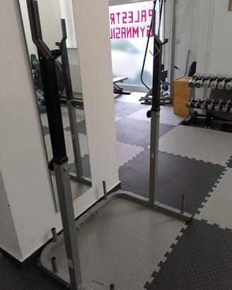 porta bilanciere per squat