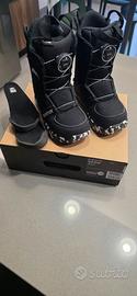 Burton Grom boa 11C - Scarponi Snowboard bambin