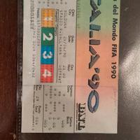 biglietto italia 90 vintage