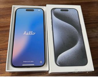 Iphone 15 pro titanio