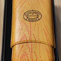 Portasigari in pelle marchio PARTAGAS