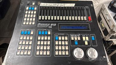 Centralina dmx + coppia spider sagitter