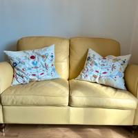 Divano artigianale in pelle