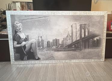 Tele di Marilyn Monroe e Ponte di Brooklyn