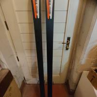 Completo sci alpinismo ski trab piuma e scarponi