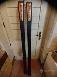 Completo sci alpinismo ski trab piuma e scarponi