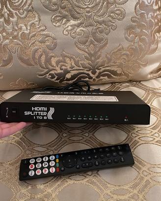 Yinyewang HDMI Splitter 1x8 – 4K Ultra HD