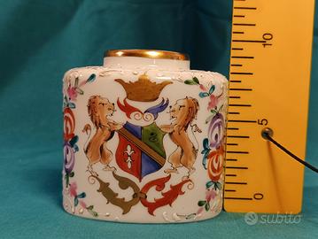 Vaso pot-pourri in porcellana Limoges