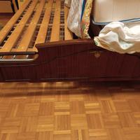 letto matrimoniale legno 