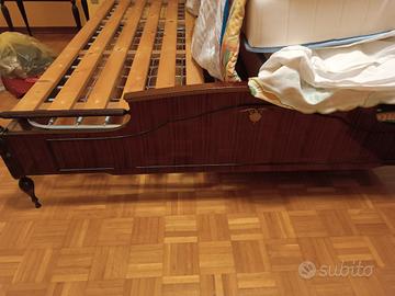 letto matrimoniale legno 