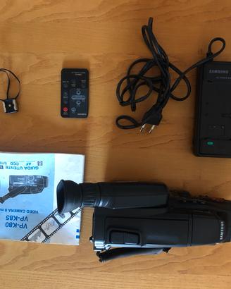 Videocamera 8mm Samsung VP-K80 + Accessori