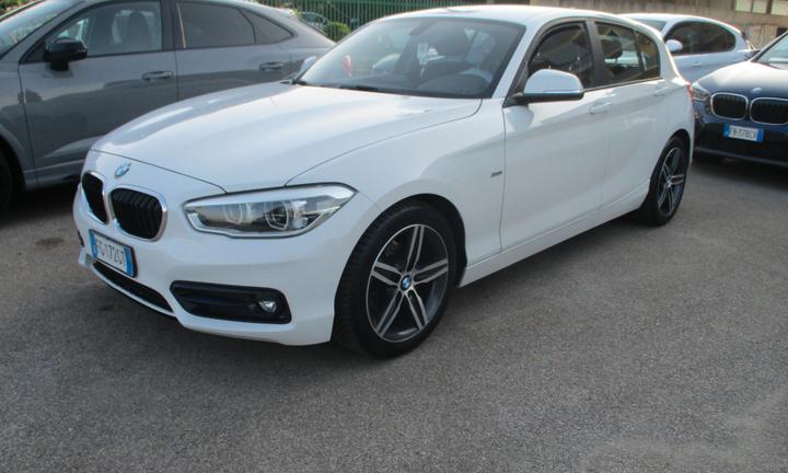 BMW 114 1.5 95CV EURO 6 SPORT MANUALE KM CERTIFICA