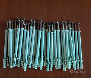 TASSELLI 56 PZ.ITALY NUOVI UNIVERSALI 8x120 nylon