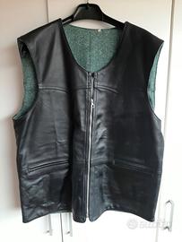 gilet pelle