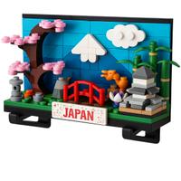 2 Supporti Muro compatibili con LEGO Postcard