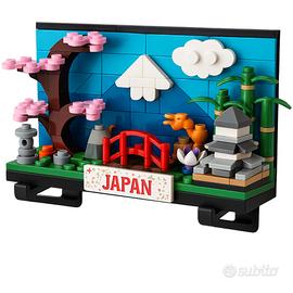 2 Supporti Muro compatibili con LEGO Postcard