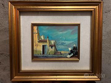 Quadro di Antonio Marchese incorniciato