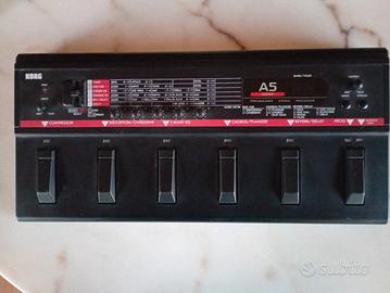 Pedaliera Korg, multi effetti Zoom e accordatore K