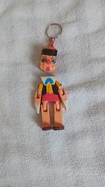 Pinocchio retrò porta chiavi