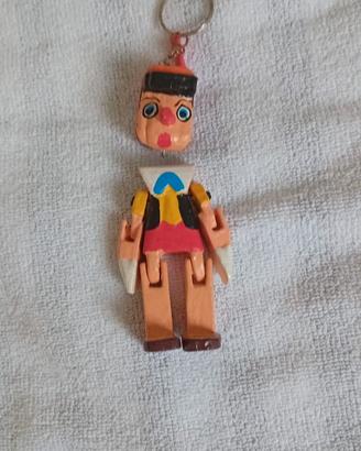Pinocchio retrò porta chiavi