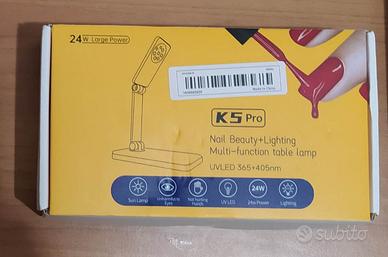 Lampada LED UV Pieghevole per Unghie in Gel