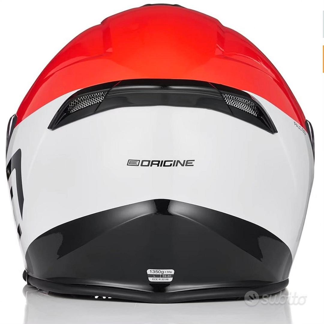 ORIGINE Casco Moto Jet Bluetooth Casco Scooter con Doppia Visiera Omologato  ECE 22-06