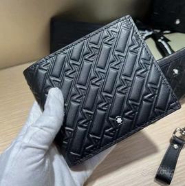 Portafoglio in pelle pieno fiore MONTBLANC MB12663