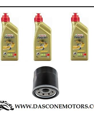 TAGLIANDO TMAX 530 2017 2018 CASTROL POWER 1 RACIN