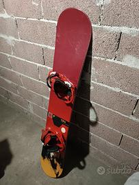 Snowboard con custodia + Scarpe