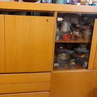 Mobile con vetrina soggiorno