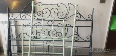 letto matrimoniale fatto a mano