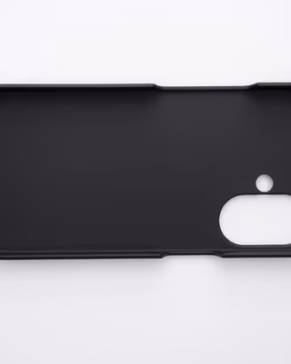 Cover rigida nera premium per iPhone 16-Design min