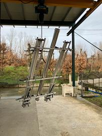 Portascale professionale basculante Fiat Ducato