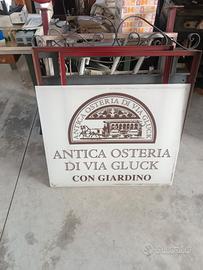 insegna luminosa rara unica