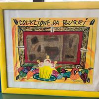 Serigrafia con tocchi di colore di bruno donzelli