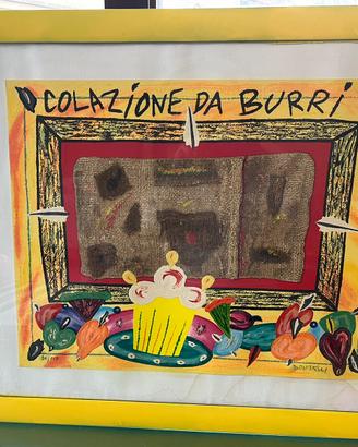 Serigrafia con tocchi di colore di bruno donzelli