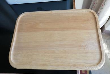 Vassoio in legno chiaro 'Frutti della Natura'