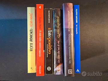 Lotto di 8 romanzi