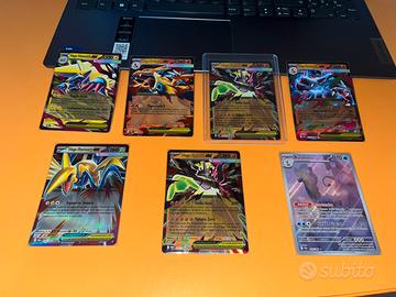 Lotto Pokémon : 154 carte piu extra 4 carte Extra