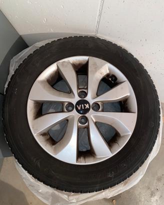 4 Cerchi in Lega 15" Originali Kia