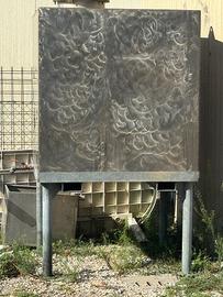 Cisterna 2200 litri acciaio inox