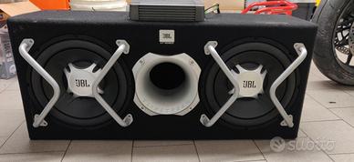 Subwoofer JBL GT5-2402BR Amplificatore Hertz HCP1D