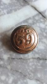 BOTTONE NAPOLEONE III , 39 REGGIMENTO DI FANTERIA 