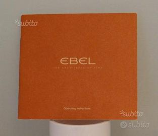 Ebel Operating Manual Booklet Libretto Istruzioni