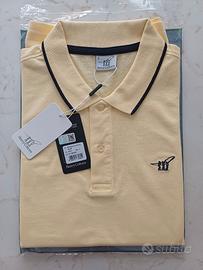 Polo Henry Cotton's tg.L gialla(maniche corte)
