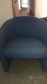 Poltroncina imbottita