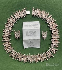 PARURE GIOIELLI 3 PZ ARGENTO FAUSTO MARIA FRANCHI